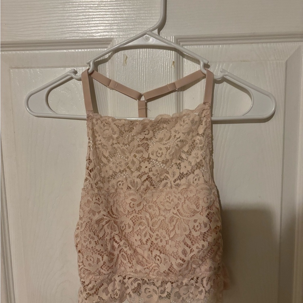 Xhilaration Lace Camisole - Light Pink